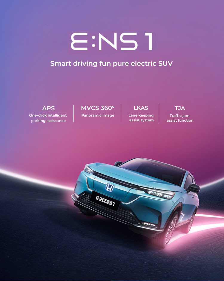 Used Honda E: Ns1 SUV 2023 Dongfeng Honda Ens1 510km EV SUV Luxury New EV Car for Sale Electric Vehicle