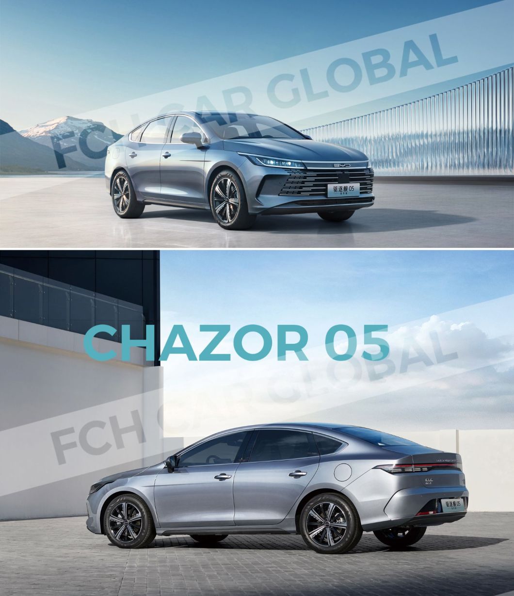 New 2023 Byd Genesis Edition Chazor 05 Limited Edition Electric Sedan with High Performance