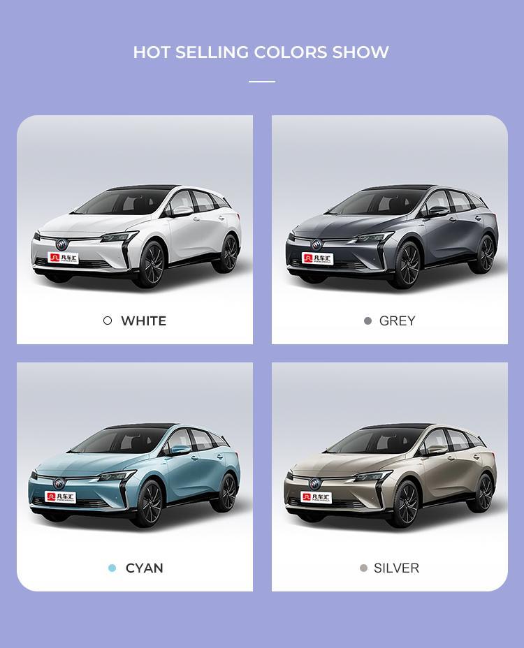 Made in China Used uick - Micro Blue 6 Pure Electric Car/EV Car/61.1kwh 130kw/2022 Connected Smart Plus