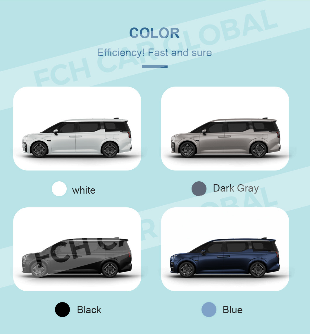 2023 Me Edition 140kwh Battery Electric Car Zeekr 009 with Acc Crusing System 20 Speakers Awd Pure Electric Range 822km