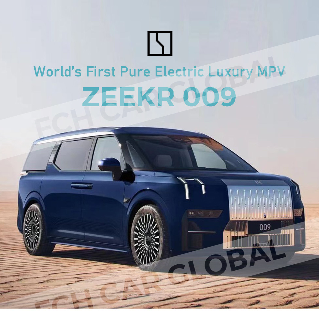 Zeekr 009 2023 We Me Version Medium and Large MPV 5-Door 6-Seats Dual Motor New Vehicle EV Chinese Pure Electric Car