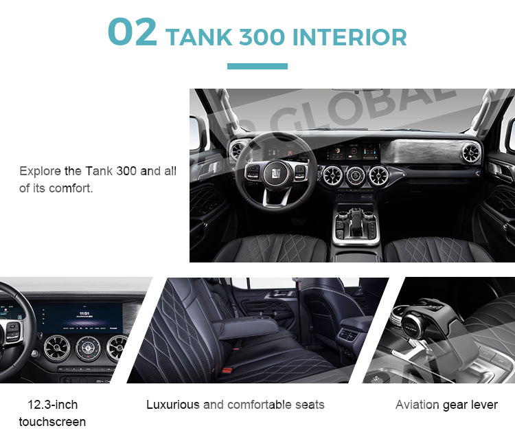 2023 Tank 300 Affordable off-Road Gasoline Cars 2.0t