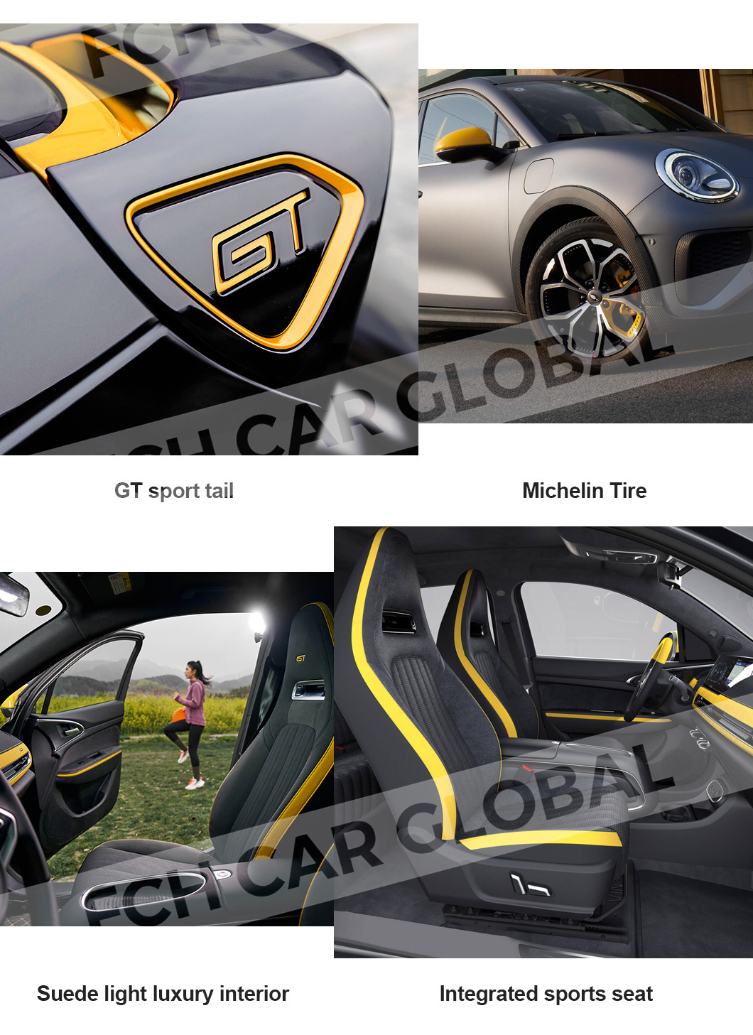 2023 Popular High Speed Automotive Cars Ora Goodcat Gt Electric Cars for Sale Adult New Energy Vehicles Made in China
