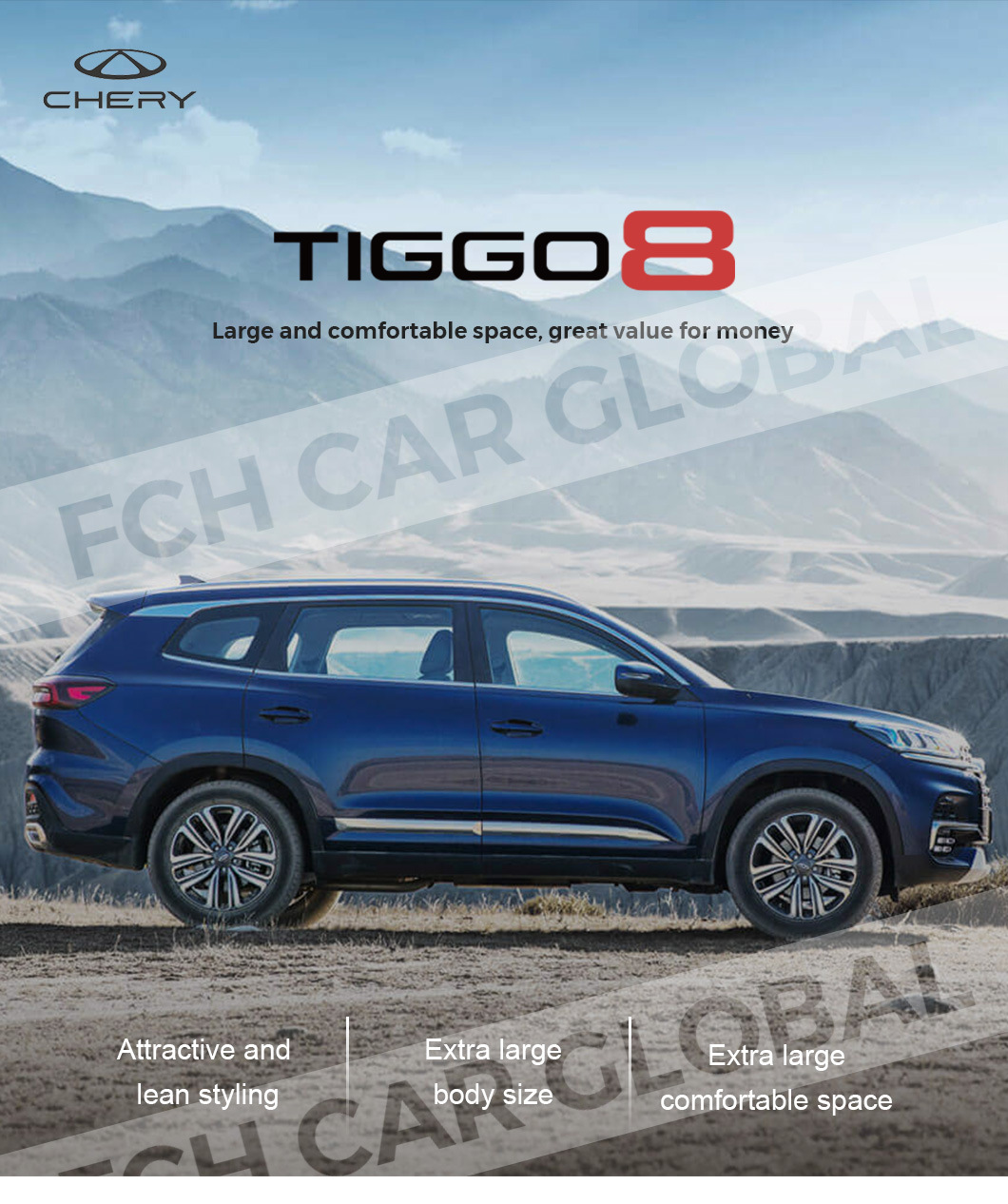 2022 2023 0 Kmhybrid Power China Chery Tiggo 8 New Energy Automobile Tiggo 8plus Kunpeng E+ Used Vehicles Cheap Car