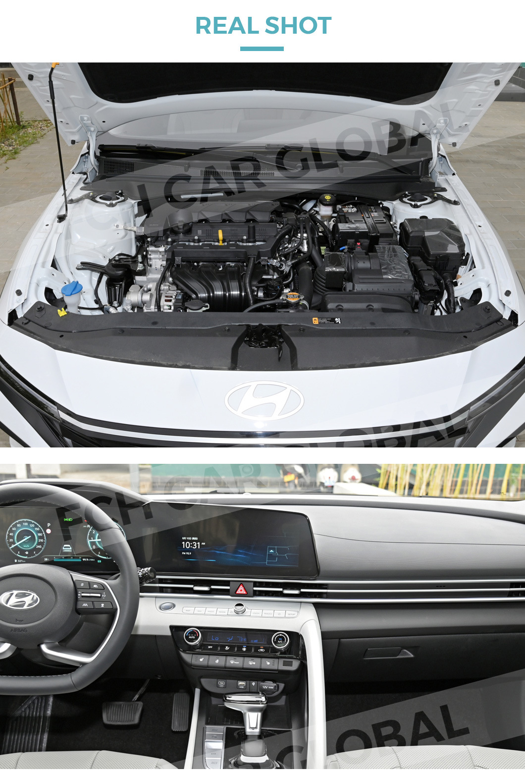 2022 240tgdi DCT Lux Premium Edition Beijing Hyundai Elantra Compact Cars 1.4t 140 Horsepower L4 4-Door 5-Seat Sedan Car Used