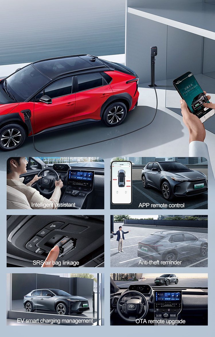 Hot Selling 2022 Toyota Bz4X Xle Electric Vehicle EV Cars